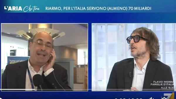 Zingaretti. “Dicono che Putin sta con i carri armati al confine” Zingaretti. “Dicono che Putin sta con i carri armati al confine”