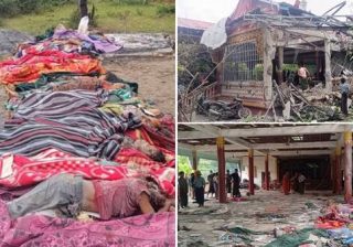 Bombardato monastero buddista in Myanmar