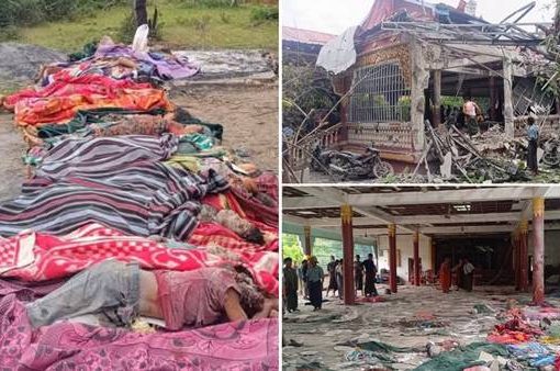 Bombardato monastero buddista in Myanmar
