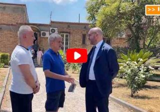Fontana visita il carcere di Rebibbia e incontra Alemanno