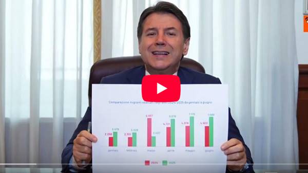 Migranti, Conte: “+40% di sbarchi, grande flop del Governo Meloni” Migranti, Conte: “+40% di sbarchi, grande flop del Governo Meloni”