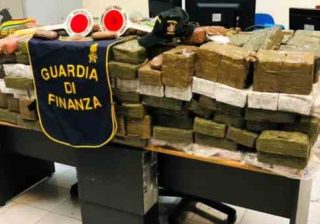 265 kg di droga nel tir