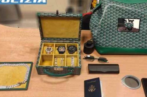 Rubano zaino con gioielli per 1,5 milioni di euro, arrestati tre algerini furto di gioielli