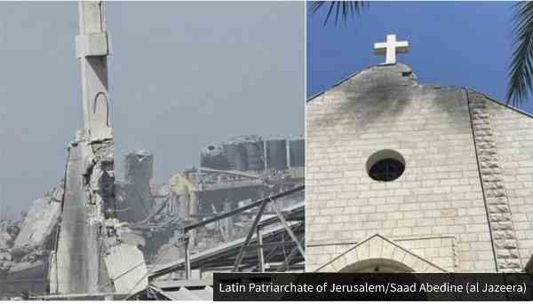 Raid israeliano sull’unica chiesa cattolica di Gaza: due morti Raid israeliano sull’unica chiesa cattolica di Gaza: due morti