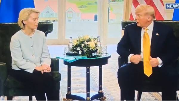 incontro con trump l8217esperta von der leyen ha avuto un8217esperienza extracorporea