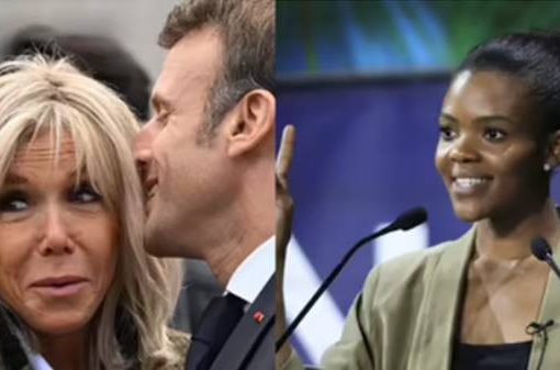 Macron e Candace Owens