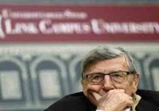 ex ministro Vincenzo Scotti,