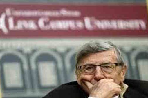 ex ministro Vincenzo Scotti,