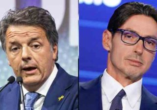 Renzi e Piersilvio Berlusconi