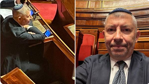 Scalfarotto (Italia viva) in Aula con la kippah: “l’antisemitismo è una piaga”