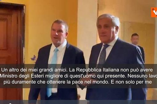 Tajani e ambasciatore Usa