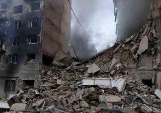 Ucraina bombardata