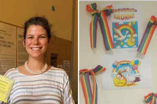 Padova, assessore Pd appende fiocco arcobaleno per la nascita del figlio: “Sceglierà chi essere” Margherita Colonnello