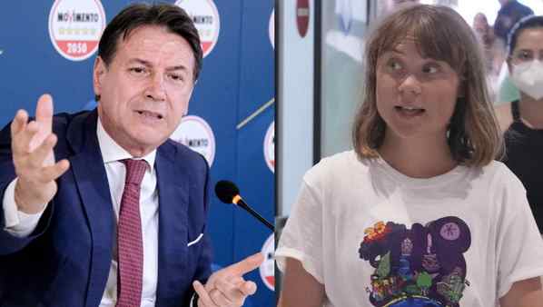 Conte con Greta, un milione di euro dal M5s alla Flotilla per Gaza Conte con Greta, un milione di euro dal M5s alla Flotilla per Gaza