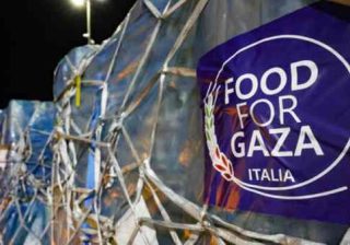 Aviolanci italiani su Gaza