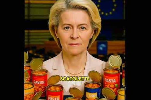 “Von der Leyen vuole farci mangiare scatolette prodotte dalle multinazionali” Von der Leyen