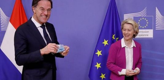 Rutte e von der Leyen