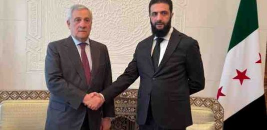 Tajani e Al Jolani