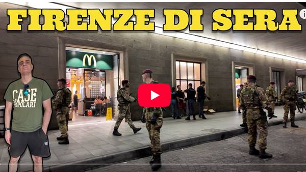 Firenze pericolosa di sera, il lato criminale e degradato della città
