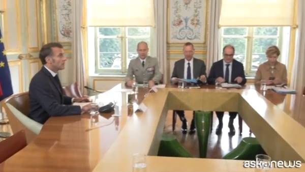 Palestina, Macron con altri leader prepara Conferenza per soluzione dei due Stati