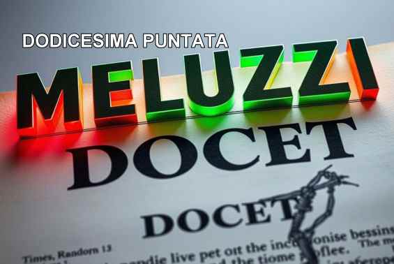 MELUZZI DOCET, dodicesima puntata