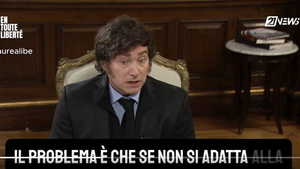 Migranti, Milei: ‘se non si integrano, è invasione’ Migranti, Milei: ‘se non si integrano, è invasione’