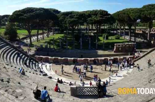 Ruba valigie ai turisti al parco archeologico di Ostia Antica, arrestato Rom