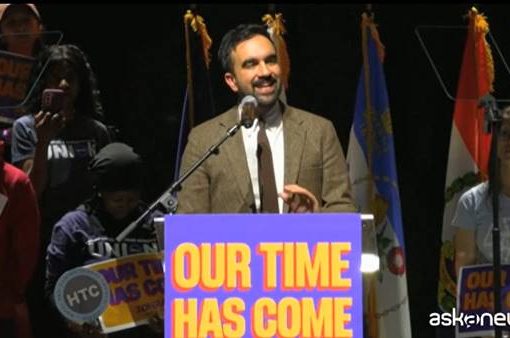 New York, il discorso del candidato islamico contro Trump New York, Zohran Mamdani