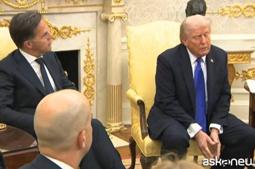 Trump: “sanzioni enormi” ai big del petrolio russo Trump e Rutte
