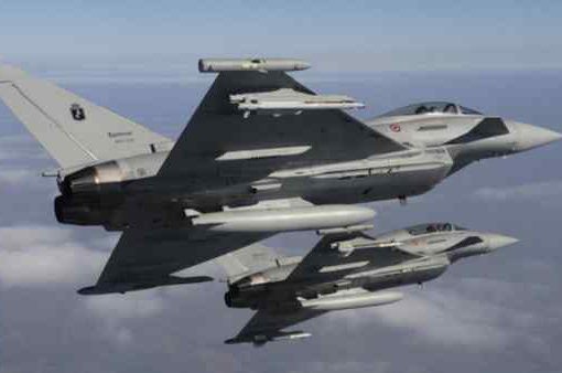 La Germania ordina 20 nuovi caccia Eurofighter caccia Eurofighter