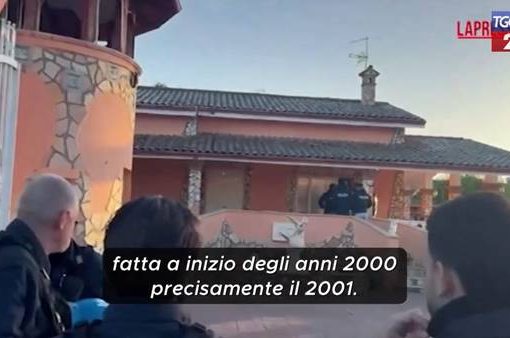 Roma, demolizione di una sontuosa villa abusiva del clan Sinti sontuosa villa abusiva del clan Sinti