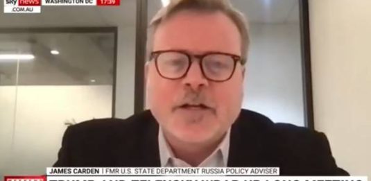 ex consigliere del Dipartimento di Stato americano James Carden