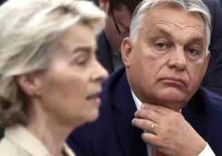 von der Leyen e Orban