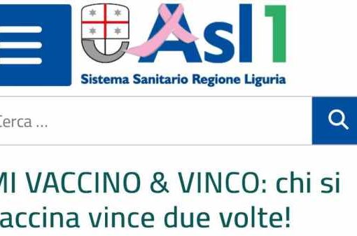 Liguria, lotteria a premi per chi si vaccina Liguria, lotteria a premi per chi si vaccina