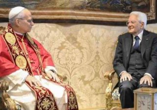 Mattarella e Leone XIV
