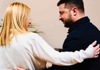 Zelensky e Meloni