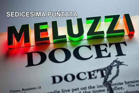 MELUZZI DOCET, sedicesima puntata MELUZZI DOCET, sedicesima puntata