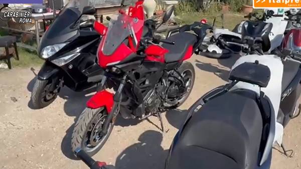 Deposito di moto rubate nella riserva naturale dell’Aniene: denunciati un rom e 4 nordafricani Deposito di moto rubate nella riserva naturale dell’Aniene: denunciati un rom e 4 nordafricani