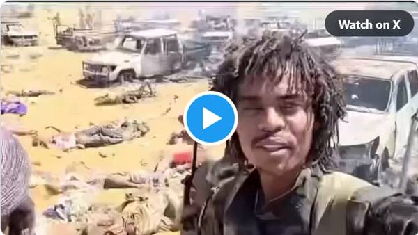 Sudan, jihadisti si filmano mentre confessano di aver commesso una strage Sudan, jihadisti si filmano mentre confessano di aver commesso una strage