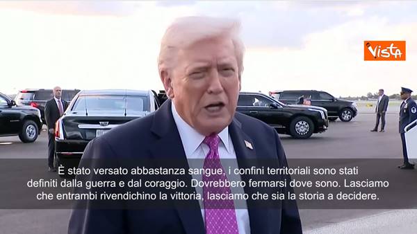 Ucraina, Trump: Kiev e Mosca si fermino. Confini territoriali sono stati definiti dalla guerra Ucraina, Trump: Kiev e Mosca si fermino. Confini territoriali sono stati definiti dalla guerra