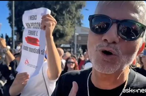 Corteo pro Pal, Vendola: ‘qui il cuore dell’Italia migliore’ Nichi Vendola