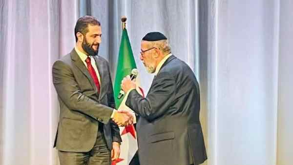 al jolani incontra il rabbino yosef hamra da Imolaoggi.it al jolani incontra il rabbino yosef hamra