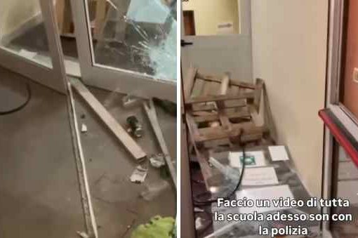 assalto liceo Genova