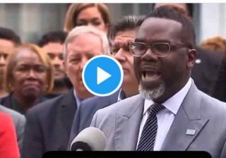 Chicago sindaco dem della città, Brandon Johnson