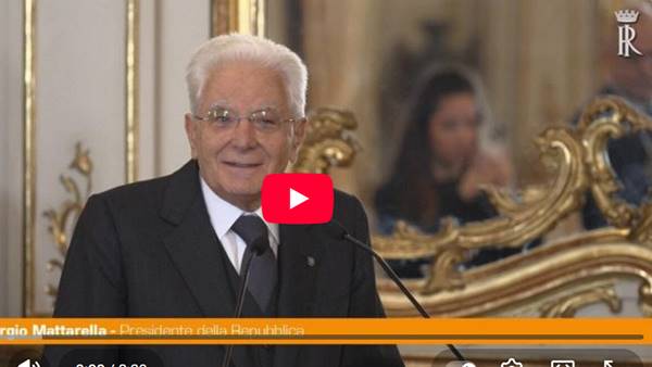 Mattarella: “La musica è linguaggio universale che accompagna l’umanità”
