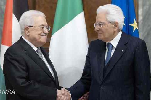 Abu Mazen e Mattarella