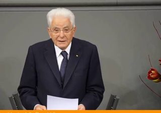 Sergio Mattarella, al Bundestag