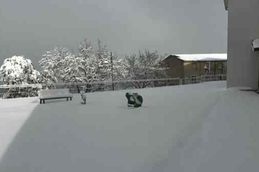 nevicata in Sardegna