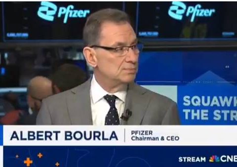 CEO di Pfizer, Albert Bourla