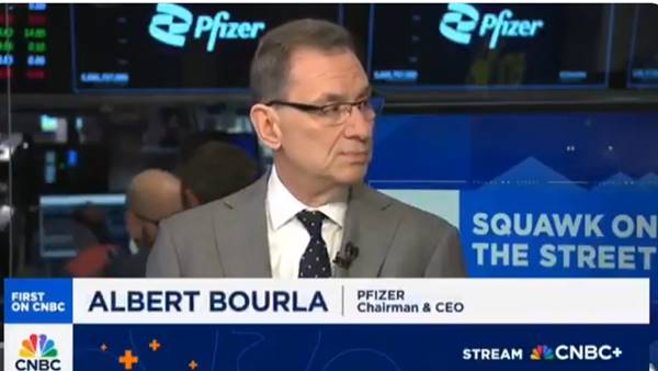 CEO di Pfizer, Albert Bourla